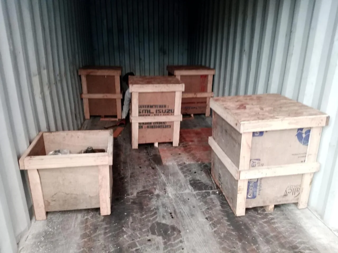 Recent marine shipment 6